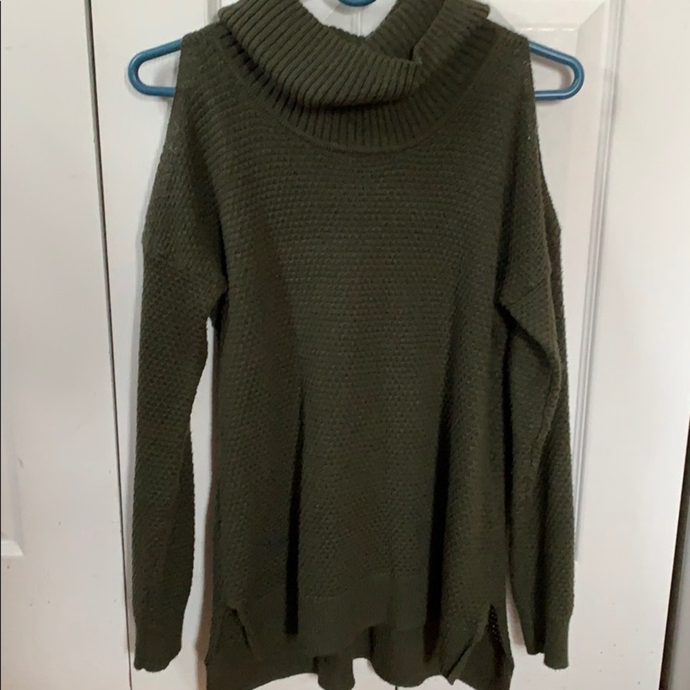 Olive green sweater